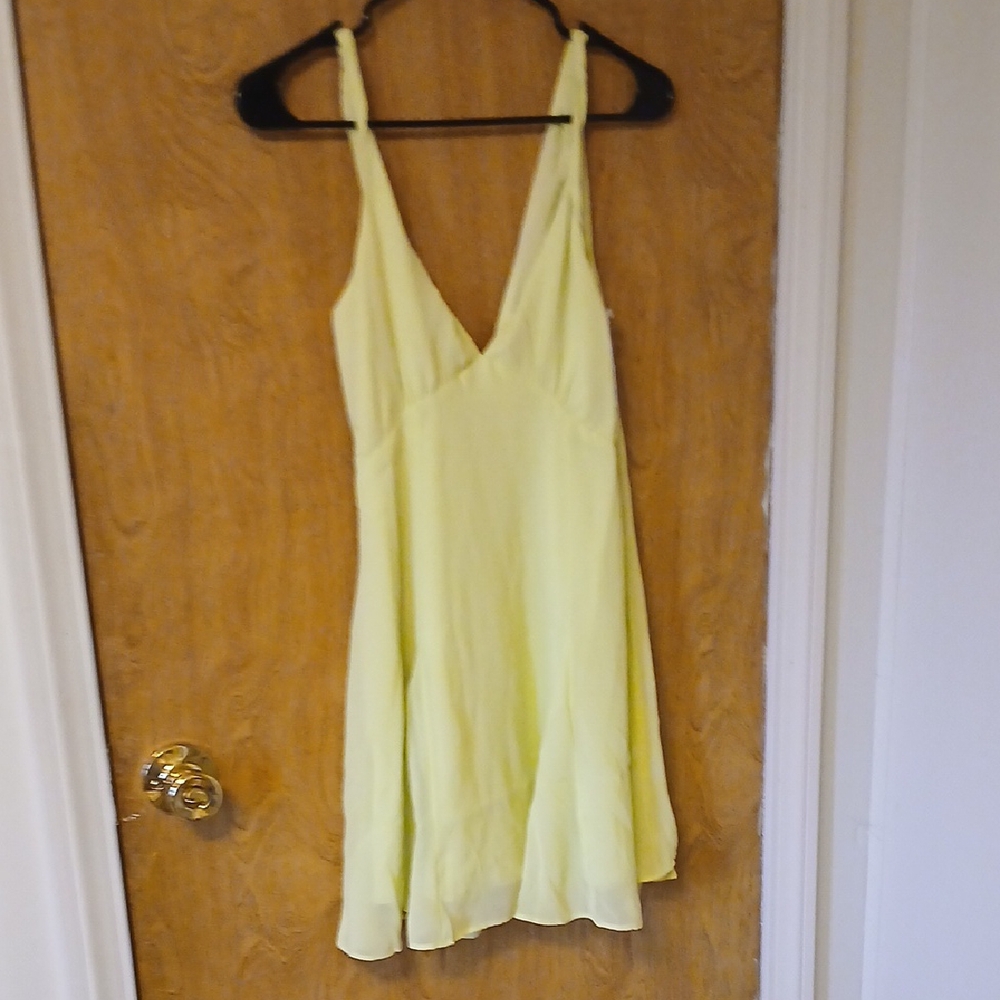 Abercrombie & Fitch Yellow Dress